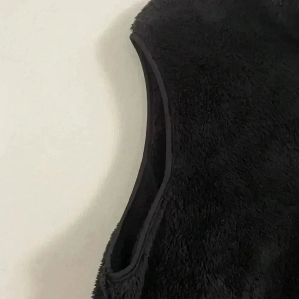 St. John’s Bay black sherpa vest XXL - Picture 5 of 6
